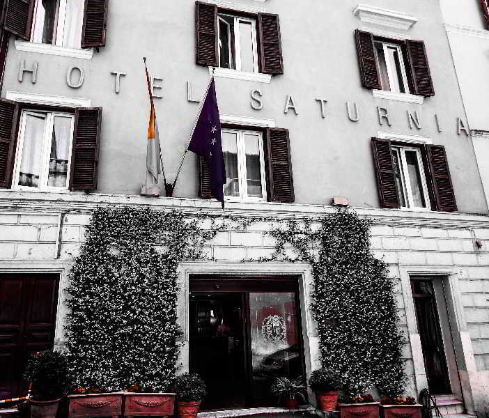 Hotel Saturnia ローマ エクステリア 写真