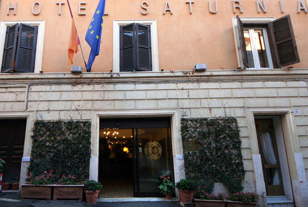 Hotel Saturnia ローマ エクステリア 写真